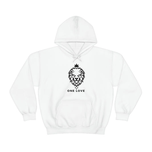 A Zion One Love Unisex Heavy Blend Hooded Sweatshirt